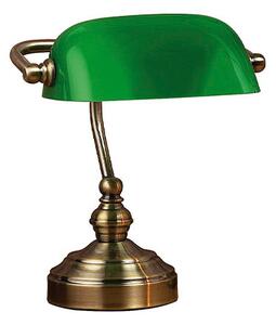 Markslöjd - Bankers Stolová Lampa 25 cm Oxide/Green Markslöjd - Lampemesteren