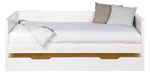 Biela spodná zásuvka pre posteľ WOOOD Nikki, 200 × 90 cm