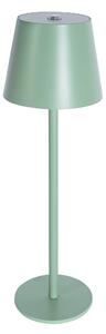 Toolight Toolight, dotyková LED nočná stolná lampa 5W, 3 farby svetla, USB napájanie, APP1368-T GREEN, svetlá zelená, OSW-08630