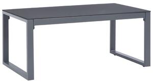 Konferenčný stolík 90x50x40 cm hliník