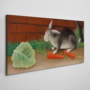 Obraz Canvas Mrkva zvieracie králik