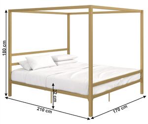 Manželská posteľ 160 cm Turenia (s roštom). Vlastná spoľahlivá doprava až k Vám domov. 1017208