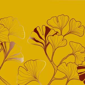 Žlté stropné svietidlo Iris Mustard