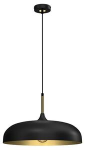 Milagro Luster na lanku LINCOLN 1xE27/60W/230V pr. 45 cm čierna MI1795 + záruka 3 roky zadarmo