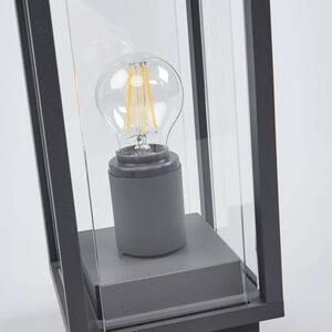 Lucande - Annalea Vonkajšie Záhradná Lampa H35 Dark Grey/Clear - Lampemesteren