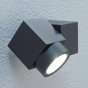 Lucande - Lorelle LED Vonkajšie Nástenné Svietidlo Graphite Lucande - Lampemesteren