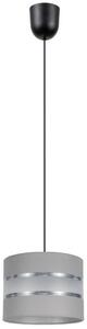 Belis Luster na lanku CORAL 1xE27/60W/230V pr. 20 cm šedá BE0641 + záruka 3 roky zadarmo