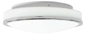 Lindby - Lyss Round LED Stropné Lampa IP44 Ø34 Chrome - Lampemesteren