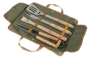 Set ručných nástrojov na grilovanie a puzdra Esschert Design BBQ