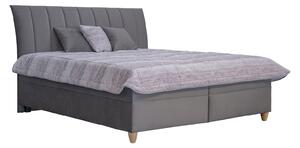 Manželská posteľ 160 cm Blanár Mauri (sivá) (s roštom). Vlastná spoľahlivá doprava až k Vám domov. 1018121