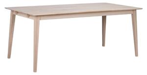 Matne lakovaný dubový jedálenský stôl Rowico Mimi, 180 x 90 cm