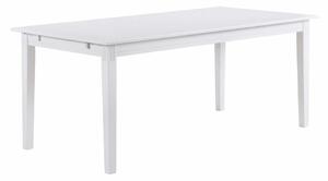 Biely jedálenský stôl Rowico Wittskar, 180 × 90 cm