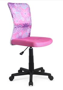 MAXMAX Detská otočná stolička DINGO ružová
