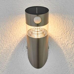 Lindby - Kalypso LED Vonkajšie Nástenné Svietidlo w/Sensor Stainless Steel Lindby - Lampemesteren