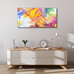 Obraz Canvas abstrakcie kvety