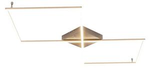 Lucande - Romee LED Stropné Lampa w/Remote Control Silver Lucande - Lampemesteren