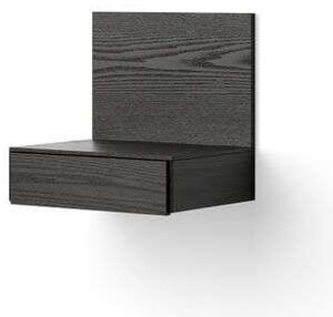 New Works - Tana Wall Mounted Nightstand Black/Stained Oak New Works - Lampemesteren