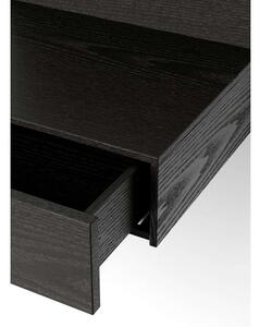 New Works - Tana Wall Mounted Nightstand Black/Stained Oak New Works - Lampemesteren