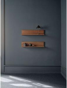 New Works - Tana Wall Shelf Black/Stained Oak New Works - Lampemesteren