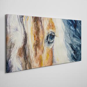 Obraz canvas Abstraktné zvieracie kone