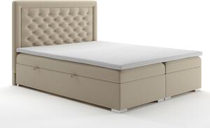 Manželská posteľ Boxspring 140 cm Gllamy (s úložným priestorom). Vlastná spoľahlivá doprava až k Vám domov. 1020293