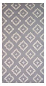 Sivý koberec Vitaus Geo Winston, 80 x 150 cm