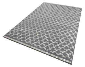 Sivý koberec Zala Living Chain, 70 × 140 cm