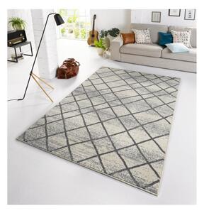 Svetlosivý koberec Zala Living Rhombe, 70 × 140 cm