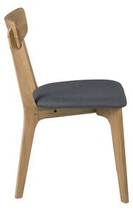 Dizajnová jedálenská stolička Aloysius, tmavosivá
