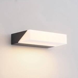Lucande - Golnar LED Vonkajšie Nástenné Svietidlo Anthracite Lucande - Lampemesteren