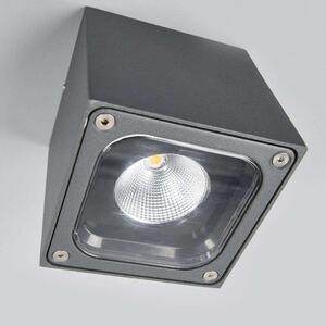 Lucande - Tanea LED Vonkajšie Stropné Lampa 10x10 Dark Grey - Lampemesteren