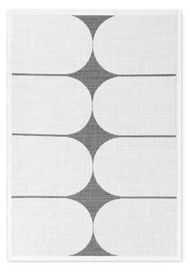 Čierno-biely vnútorný a vonkajší koberec 160x230 cm Duet Bowen – NORTHRUGS