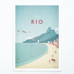 Plagát Travelposter Rio, 50 x 70 cm