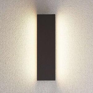 Lucande - Aegisa LED Vonkajšie Nástenné Svietidlo Dark Grey - Lampemesteren