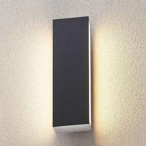 Lucande - Aegisa LED Vonkajšie Nástenné Svietidlo Dark Grey - Lampemesteren
