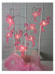 Svetelná LED reťaz Star Trading Go Flamingo, dĺžka 1,8 m