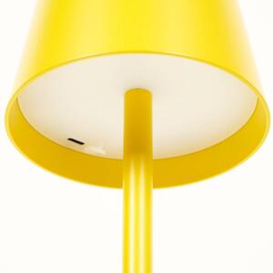 Lindby - Janea Portable Stolová Lampa Mimosa Yellow Lindby - Lampemesteren