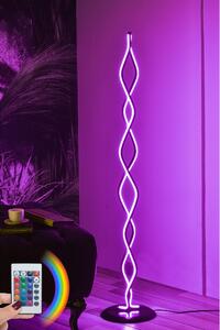 Dizajnová stojanová lampa Tamera 120 cm viacfarebná