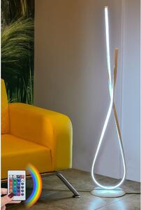 Dizajnová stojanová lampa Delilah 120 cm viacfarebná