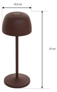 Lindby - Arietty Portable Stolová Lampa Brown/Rust Lindby - Lampemesteren
