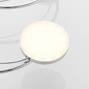 Lindby - Rouven 6 LED Stropné Lampa Chrome Lindby - Lampemesteren
