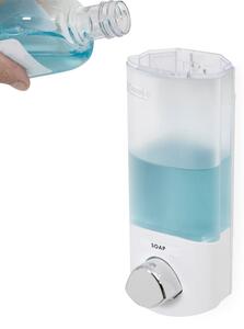 Biely dávkovač na mydlo Compactor Uno, 360 ml