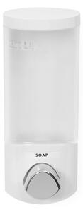 Biely dávkovač na mydlo Compactor Uno, 360 ml