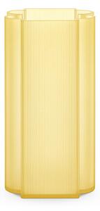 Kartell - Okra Vase Tall Yellow Kartell - Lampemesteren