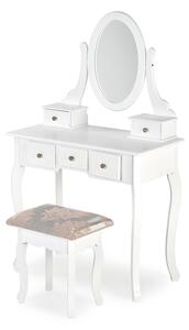 Toaletný stolík SORO biela