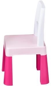 MAXMAX Detská stolička TEGA MULTIFUN - ružová