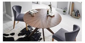 Jedálenský stôl v dekore orechového dreva sømcasa Carmel, ⌀ 120 cm