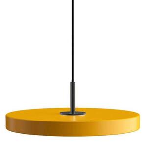 UMAGE - Asteria Mini Závěsná Lampa Saffron Yellow/Back Top - Lampemesteren
