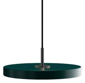 UMAGE - Asteria Mini Závěsná Lampa Forest Green/Black Top UMAGE - Lampemesteren