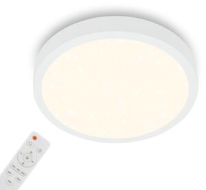 Stropná lampa LED s ovládačom biela RUNA 38 cm
